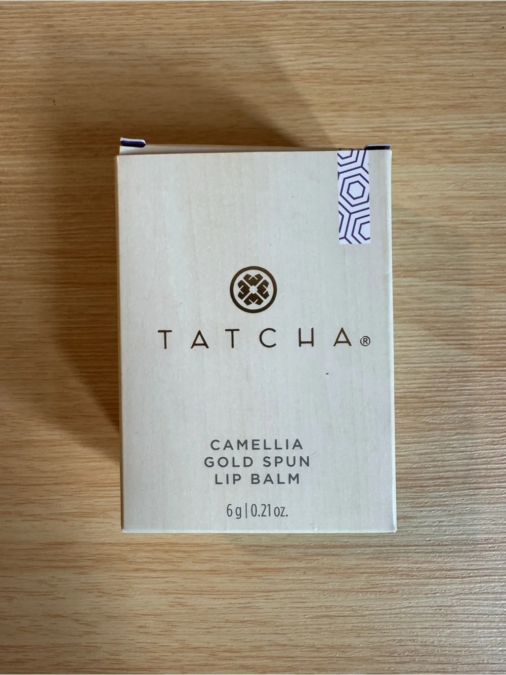 Tatcha Camellia Gold Spun Lip Balm